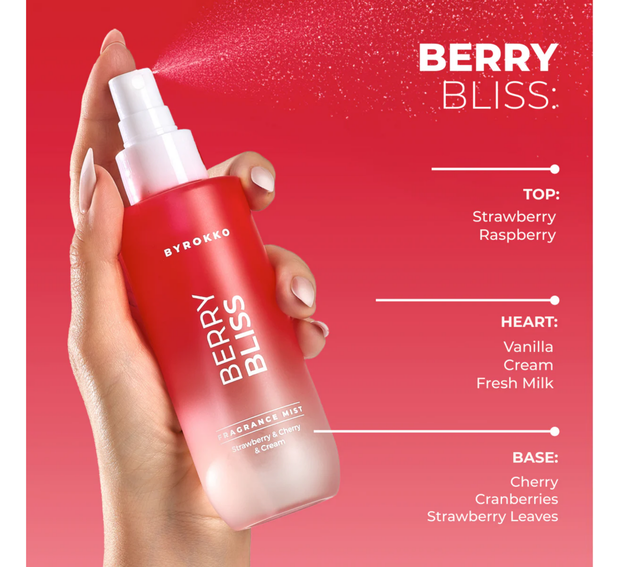 Byrokko Berry Bliss Body Mist *150ml
