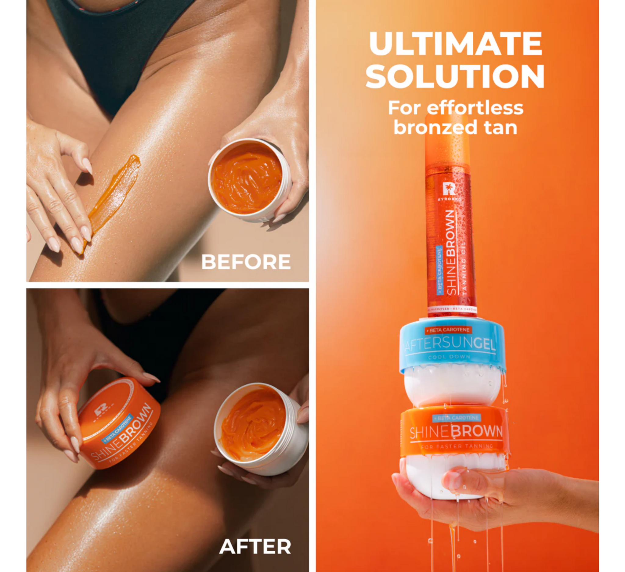 Byrokko Shine Brown Beta Carotene Bundle Set