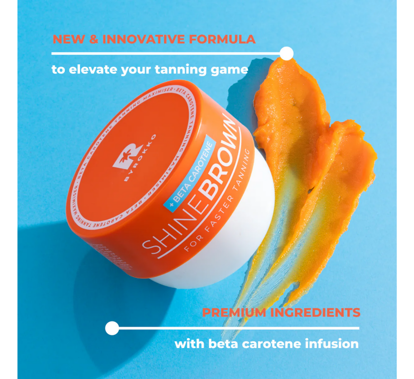 Byrokko Shine Brown Beta Carotene Tanning Maximiser *210ml