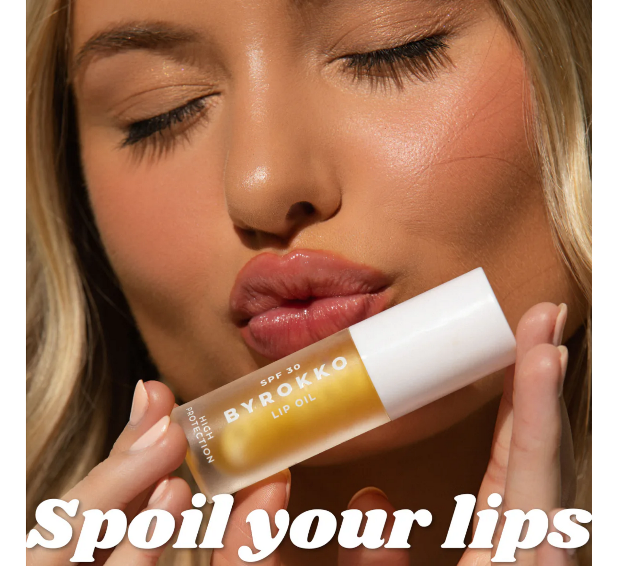 Byrokko Shine Brown Lip Oil SPF 30 *6ml