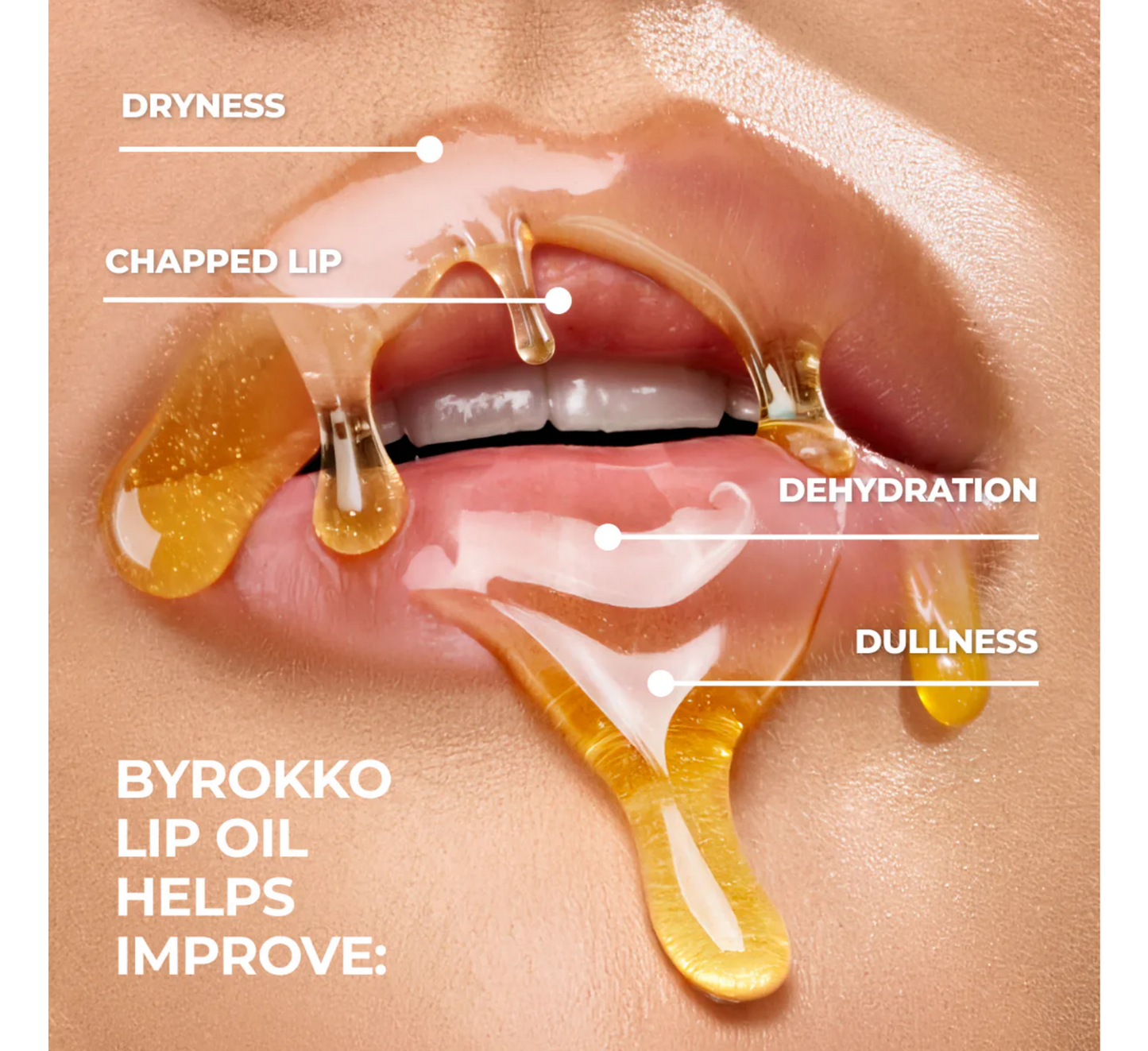 Byrokko Shine Brown Lip Oil SPF 30 *6ml