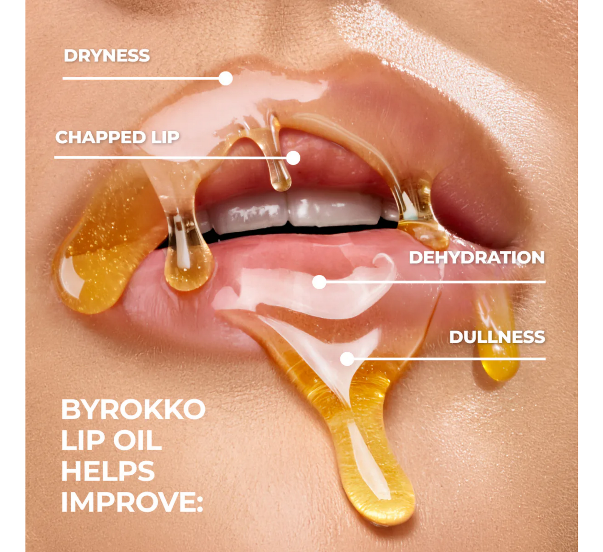 Byrokko Shine Brown Lip Oil SPF 30 *6ml
