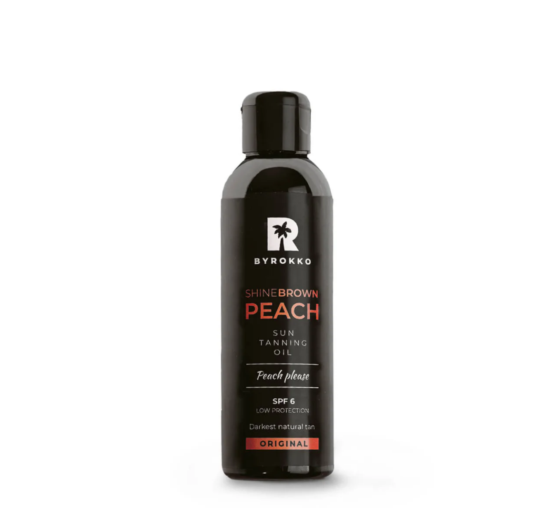 Byrokko Shine Brown Peach Sun Tanning Oil SPF 6 *150ml