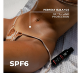 Byrokko Shine Brown Peach Sun Tanning Oil SPF 6 *150ml