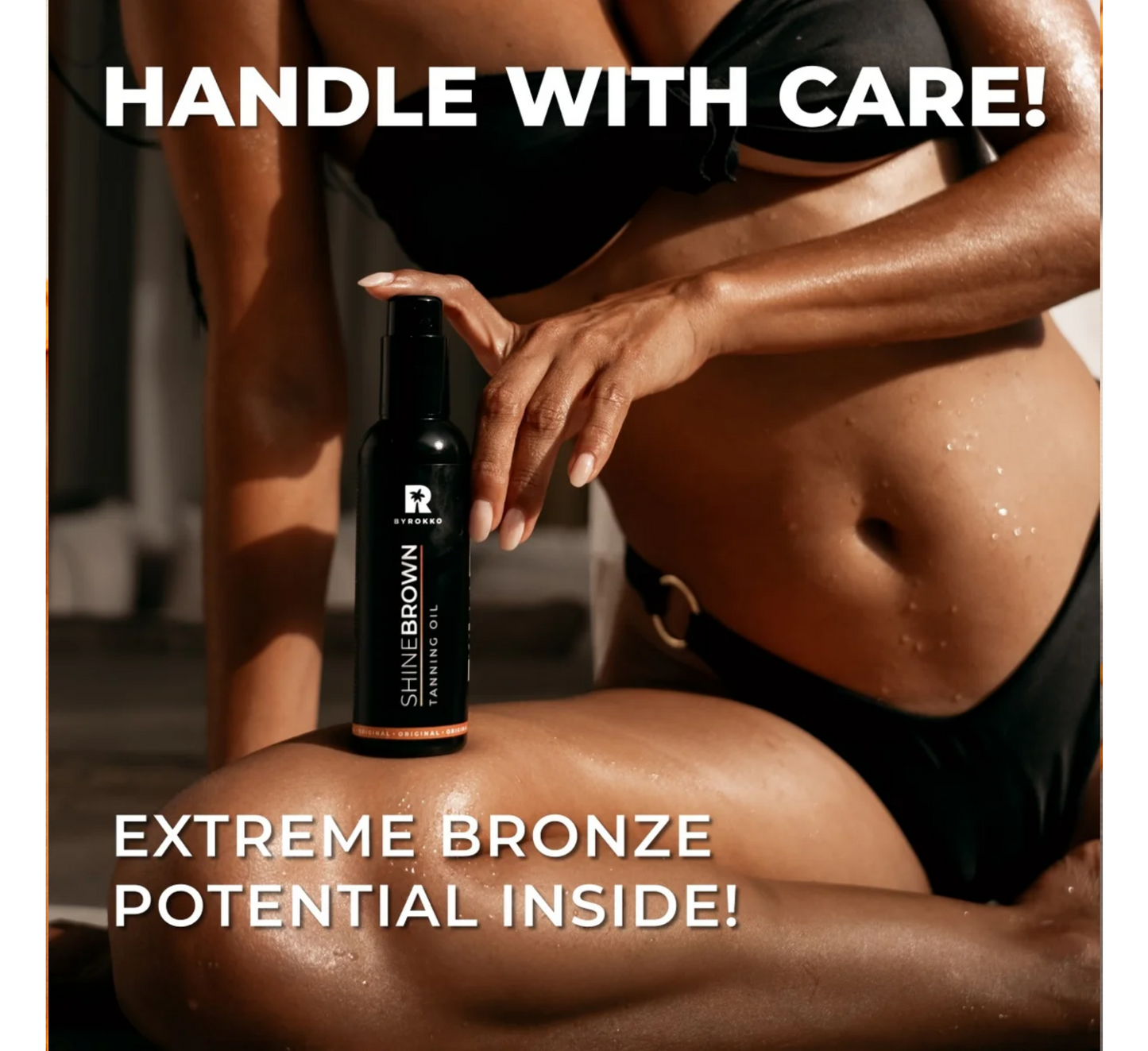 Byrokko Shine Brown Tan Boosting Oil *150ml