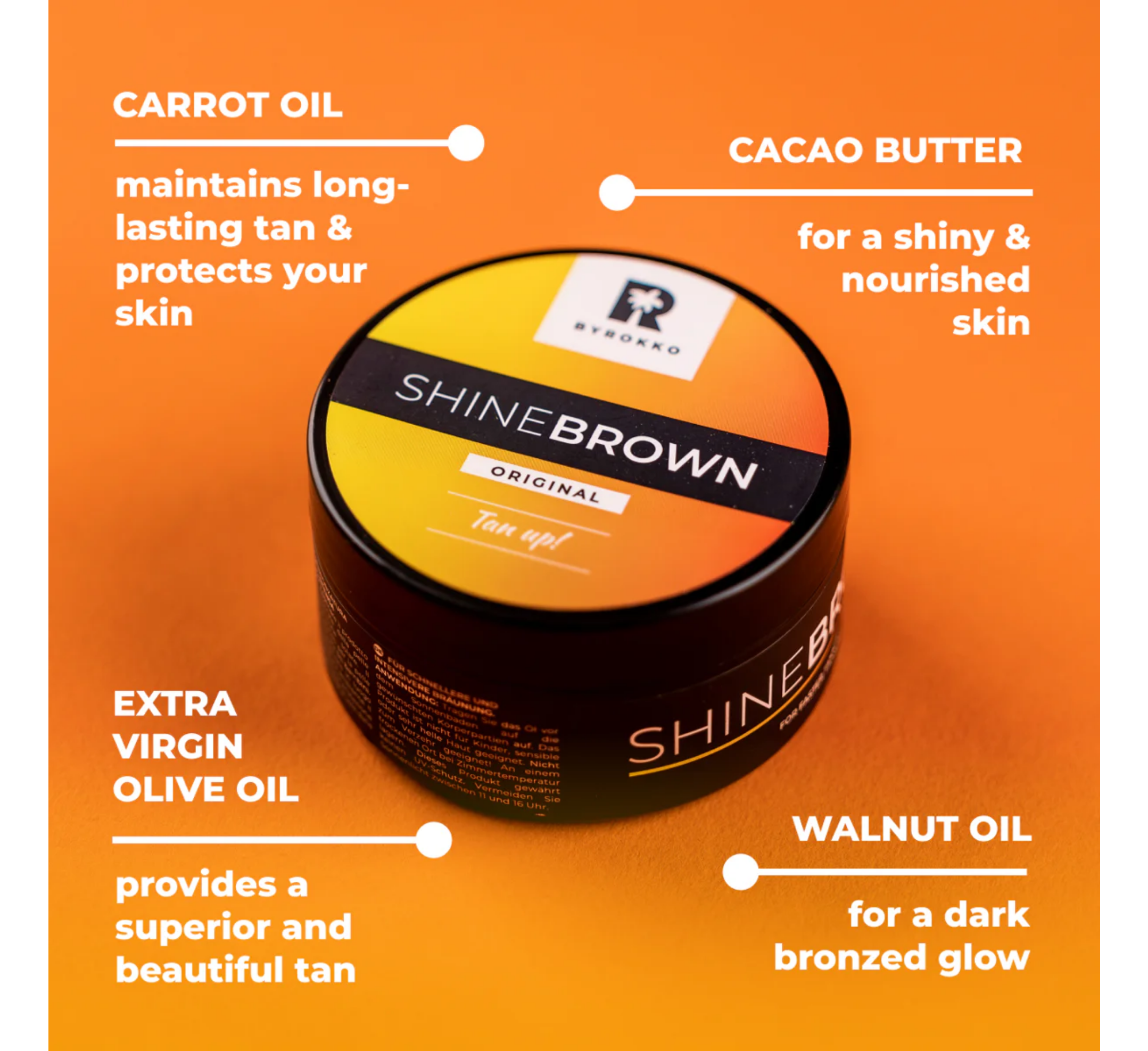 Byrokko Shine Brown Tanning Cream *200ml