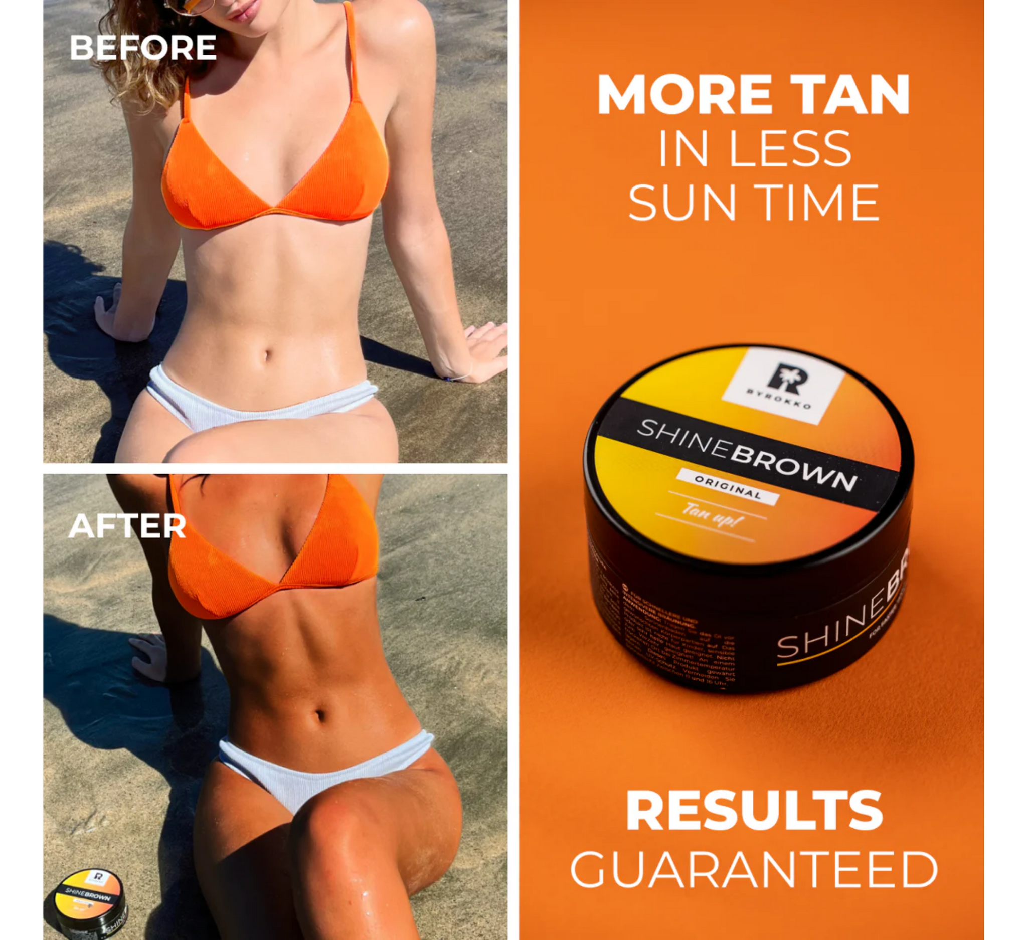 Byrokko Shine Brown Tanning Cream *200ml