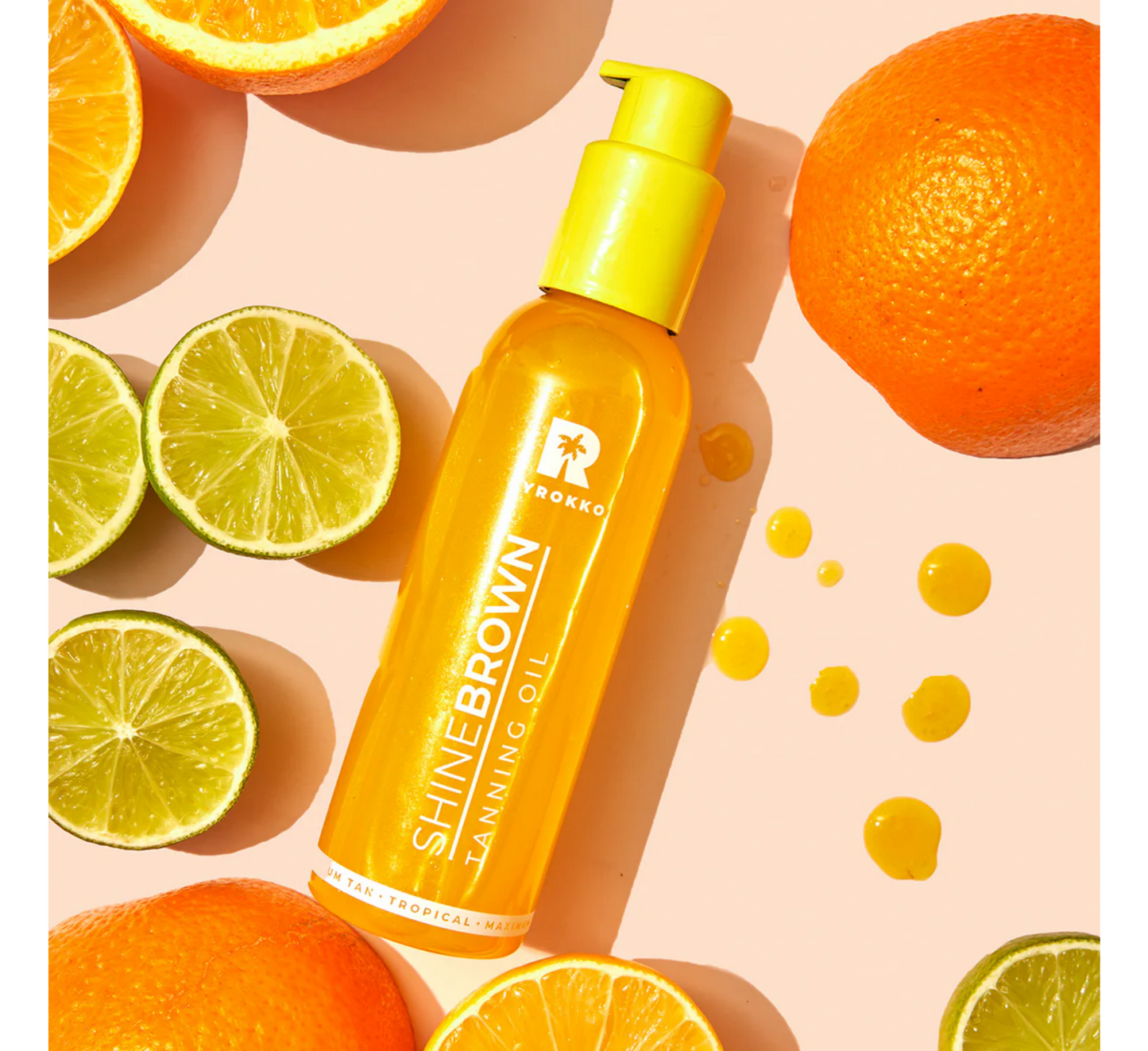 Byrokko Shine Brown Tropical Tanning Oil *145ml