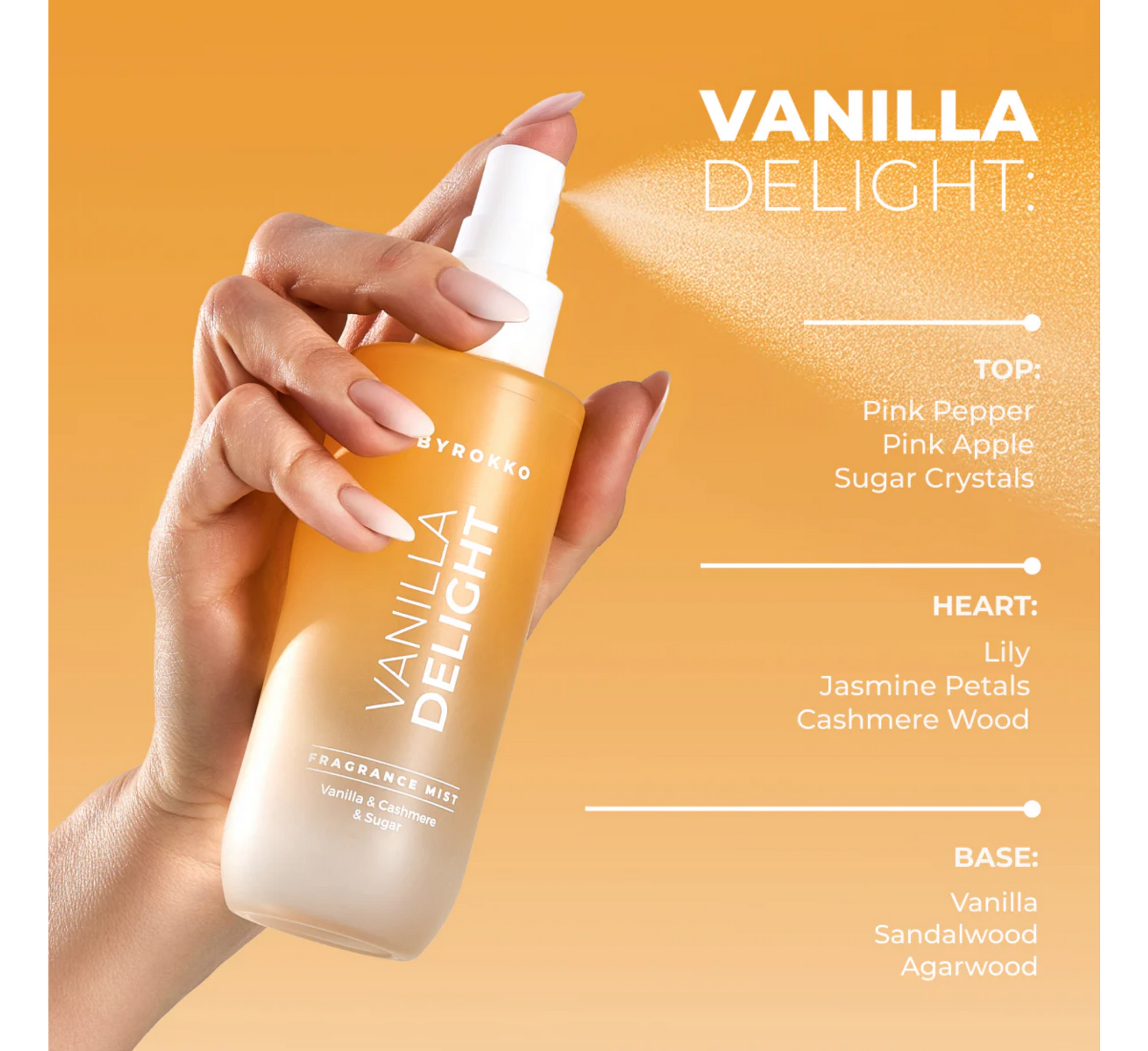 Byrokko Vanilla Delight Body Mist *150 ml