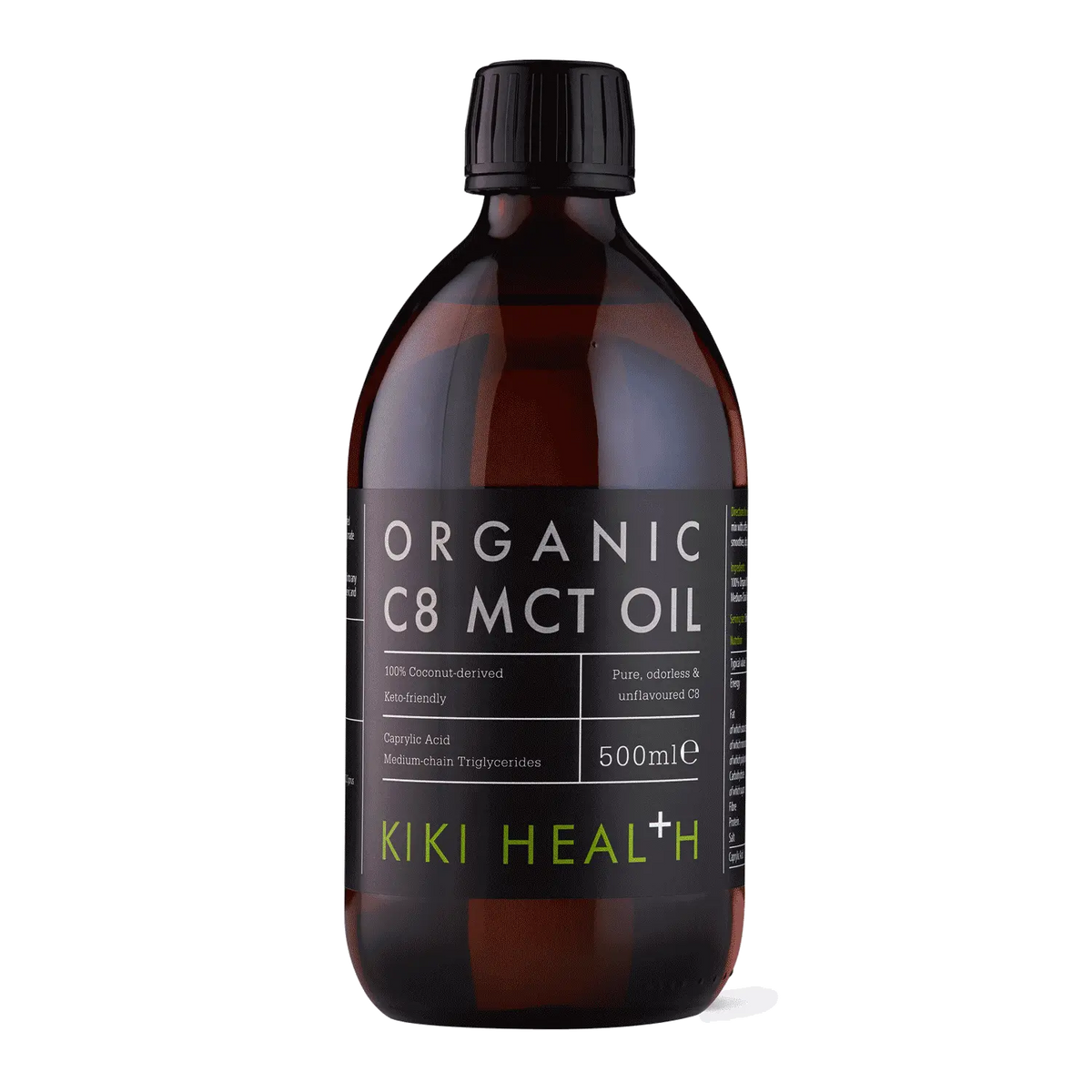 C8 MCT Oil, Organic - 500ml