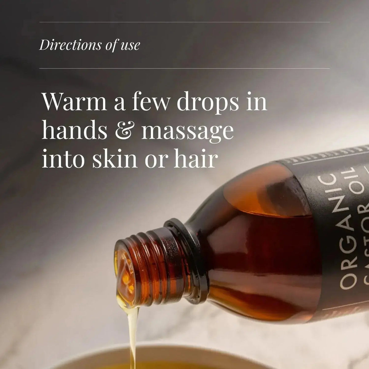 Castor Oil, Organic - 250ml