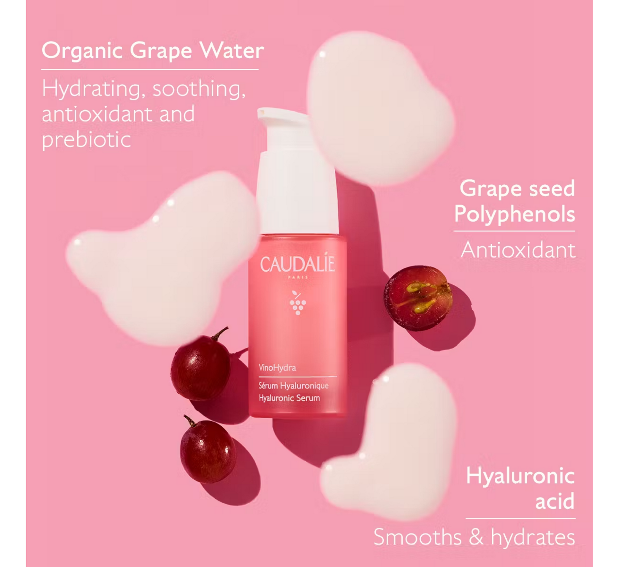 Caudalie VinoHydra Hyaluronic Serum *30ml