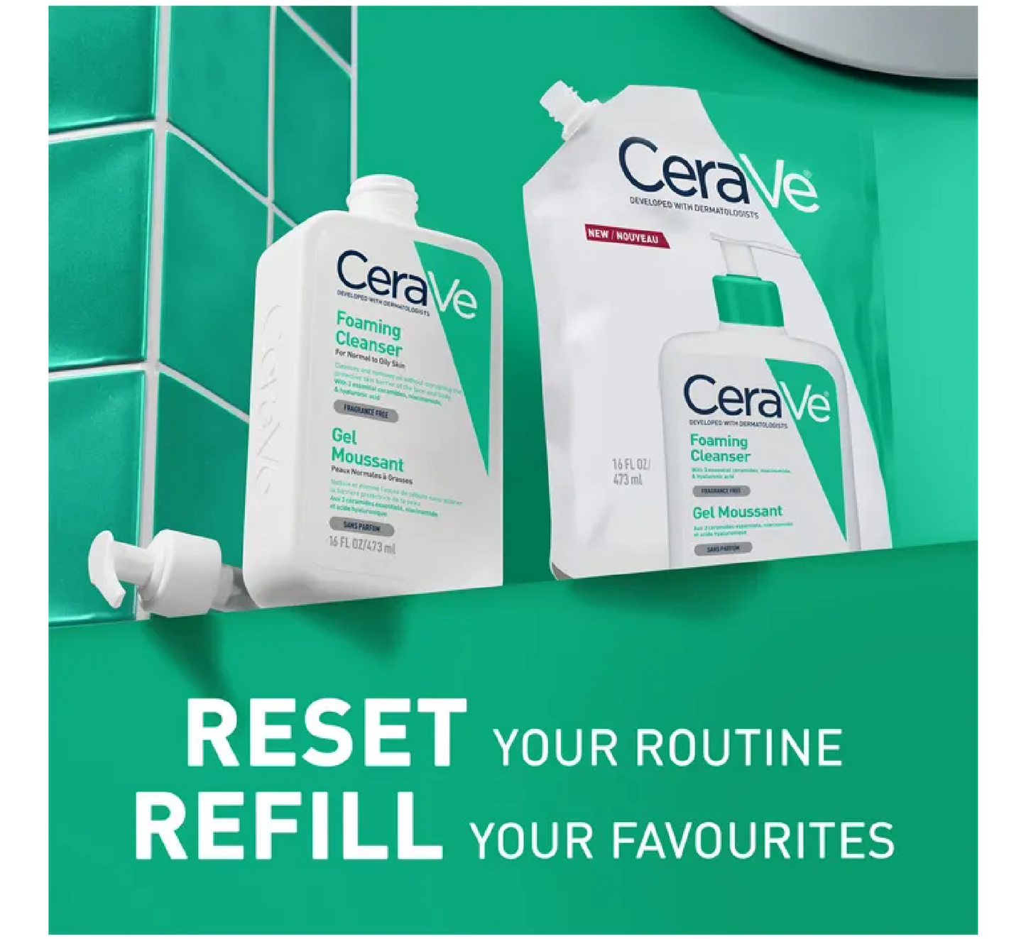 CeraVe Foaming Cleanser Refill *473ml