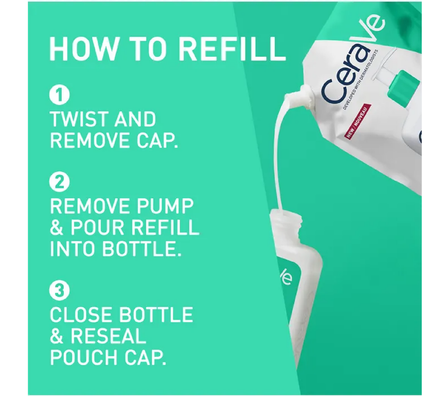 CeraVe Foaming Cleanser Refill *473ml