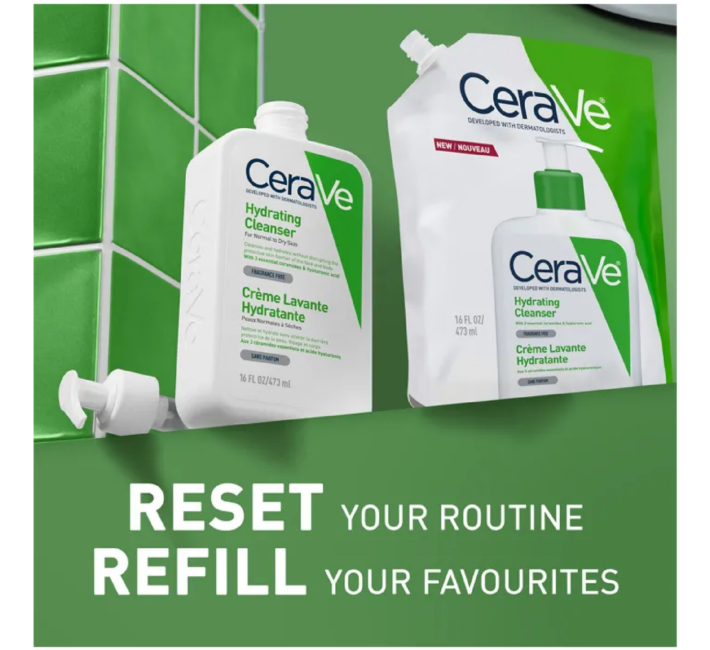 CeraVe Hydrating Cleanser Refill *473ml