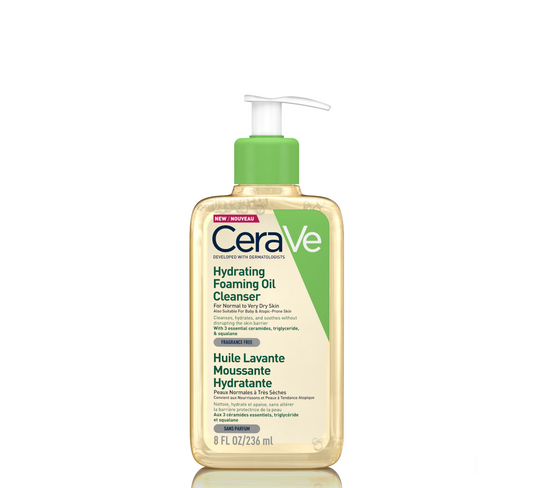 CeraVe Hydrating Foaming Oil Cleanser