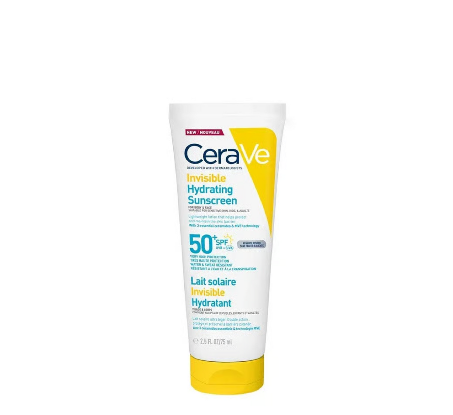 CeraVe Invisible Hydrating Sunscreen SPF 50+
