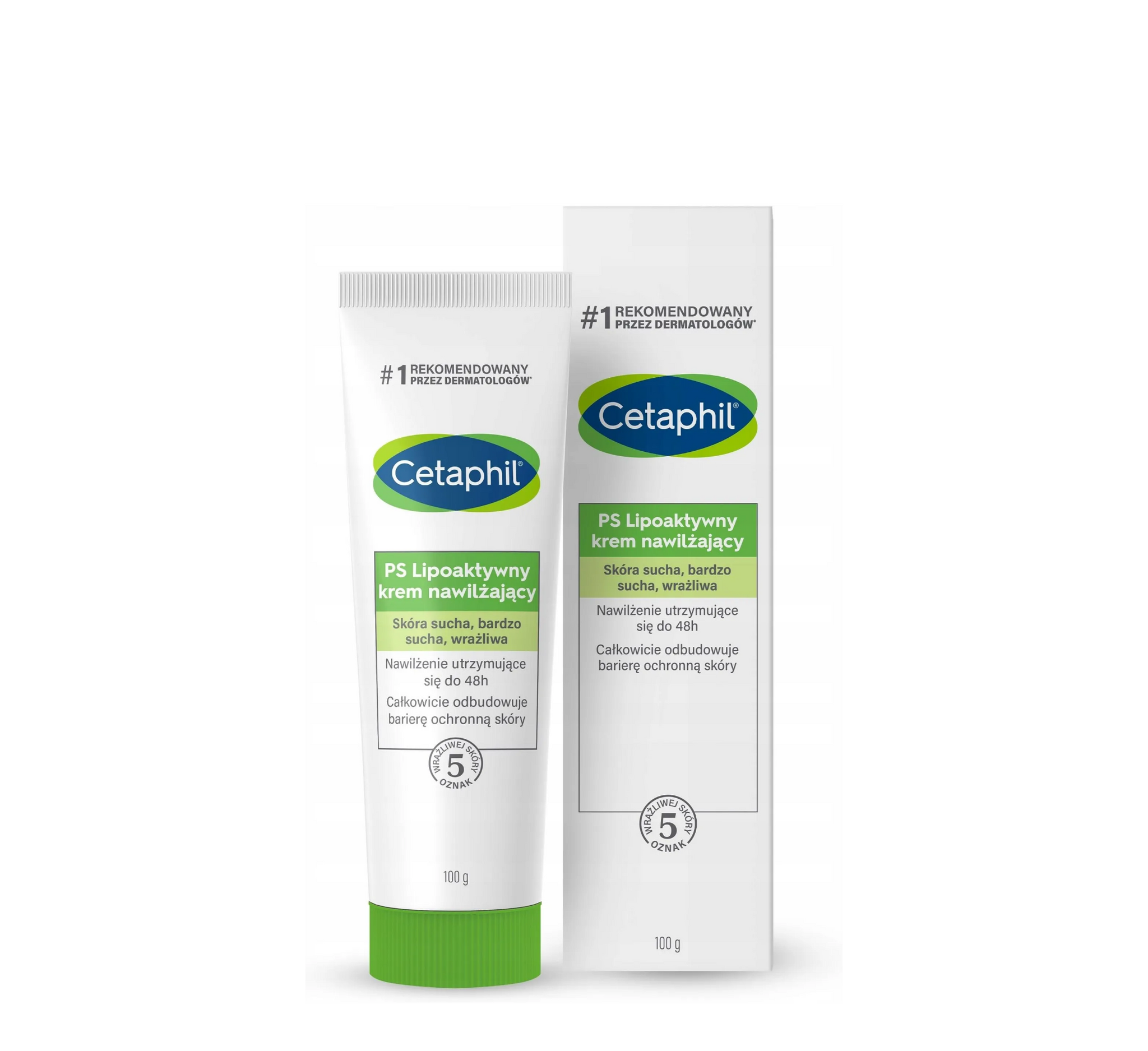 Cetaphil PS Lipoactive Moisturising Cream For Sensitive Or Dry Skin *100ml
