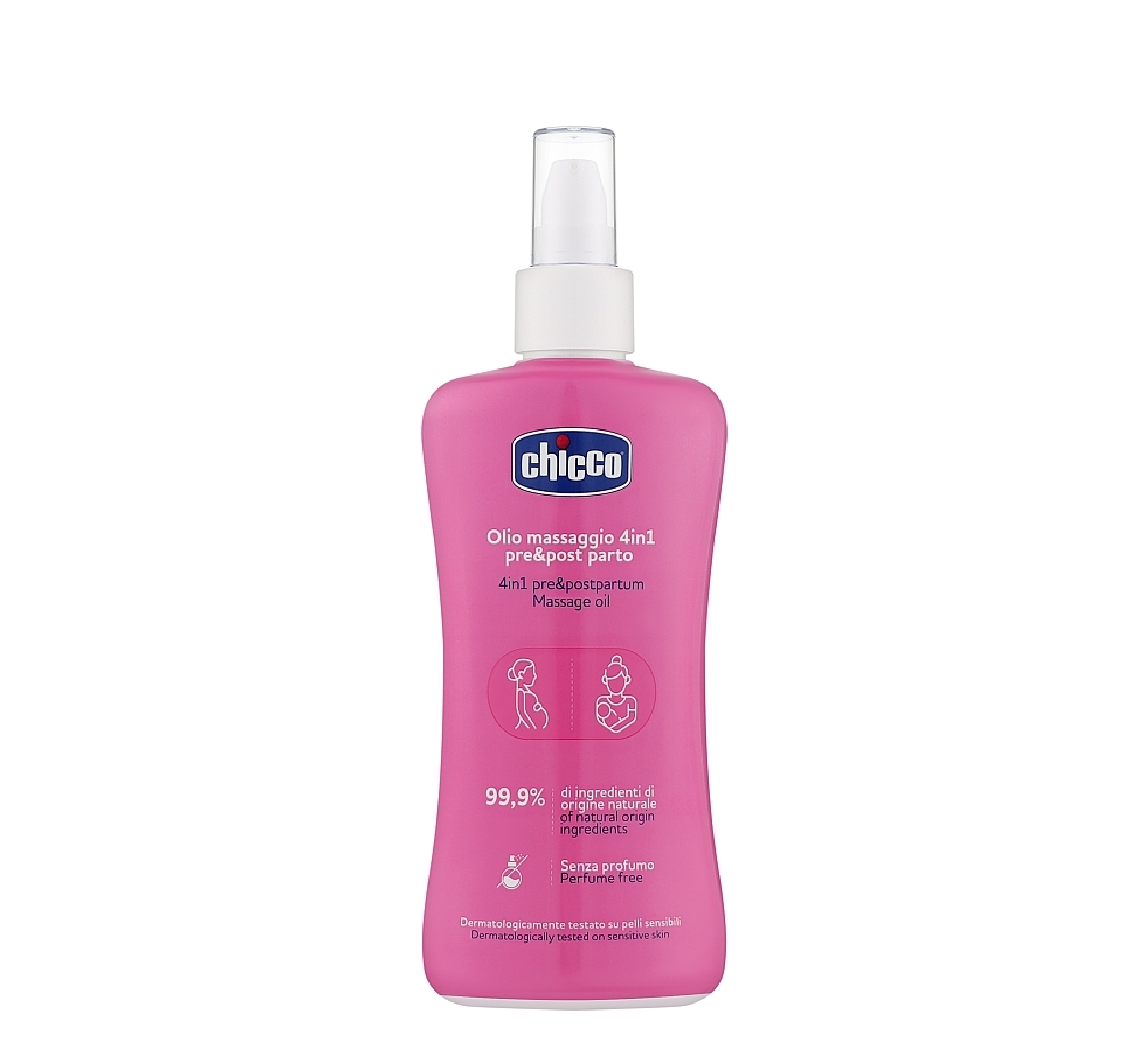 Chicco 4 in 1 Pre & Postpartum Massage Oil *200ml