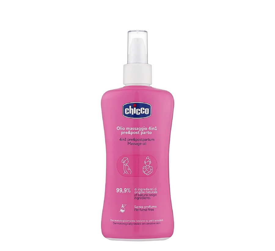 Chicco 4 in 1 Pre & Postpartum Massage Oil *200ml