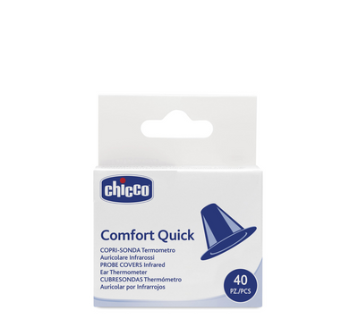 Mbulesa për Termometër Veshi me Infra të Kuqe Chicco Comfort Quick Probe *40 copë