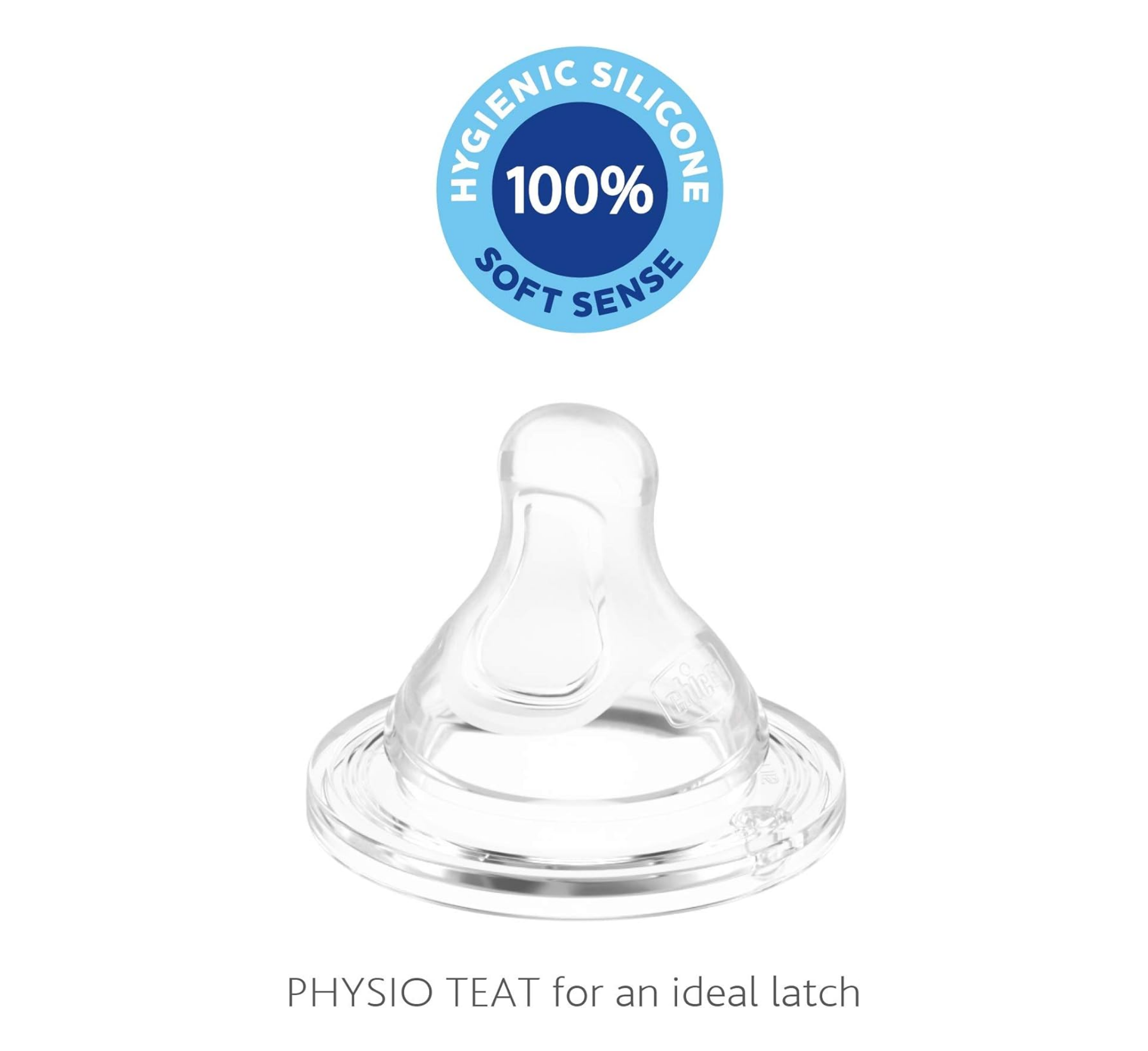 Chicco Physio Anti-Colic Silicone Teat (biberon ushqyes) *2pcs