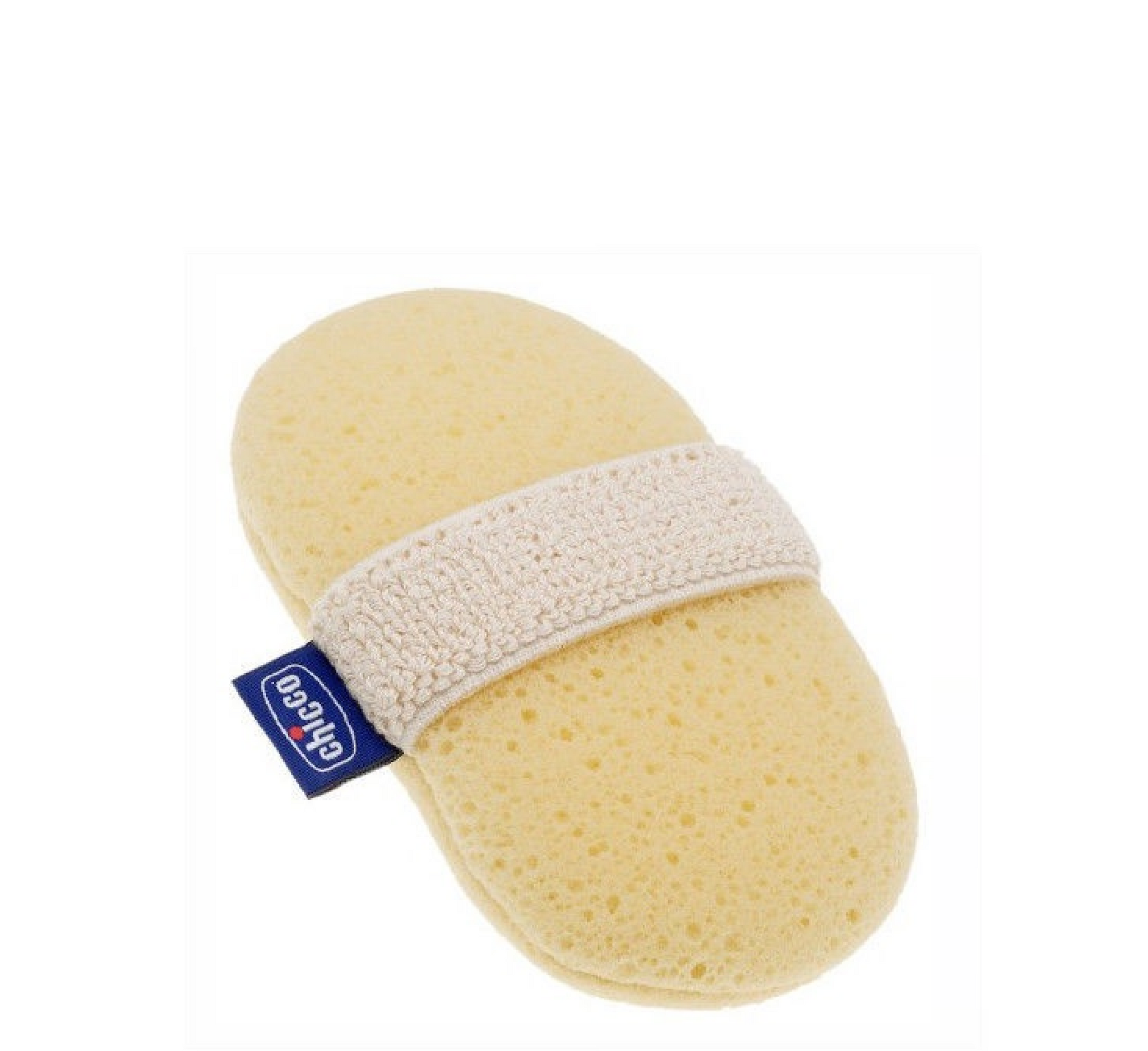 Chicco Sponge Bath Glove 0m+ (sfungjer me doreze)