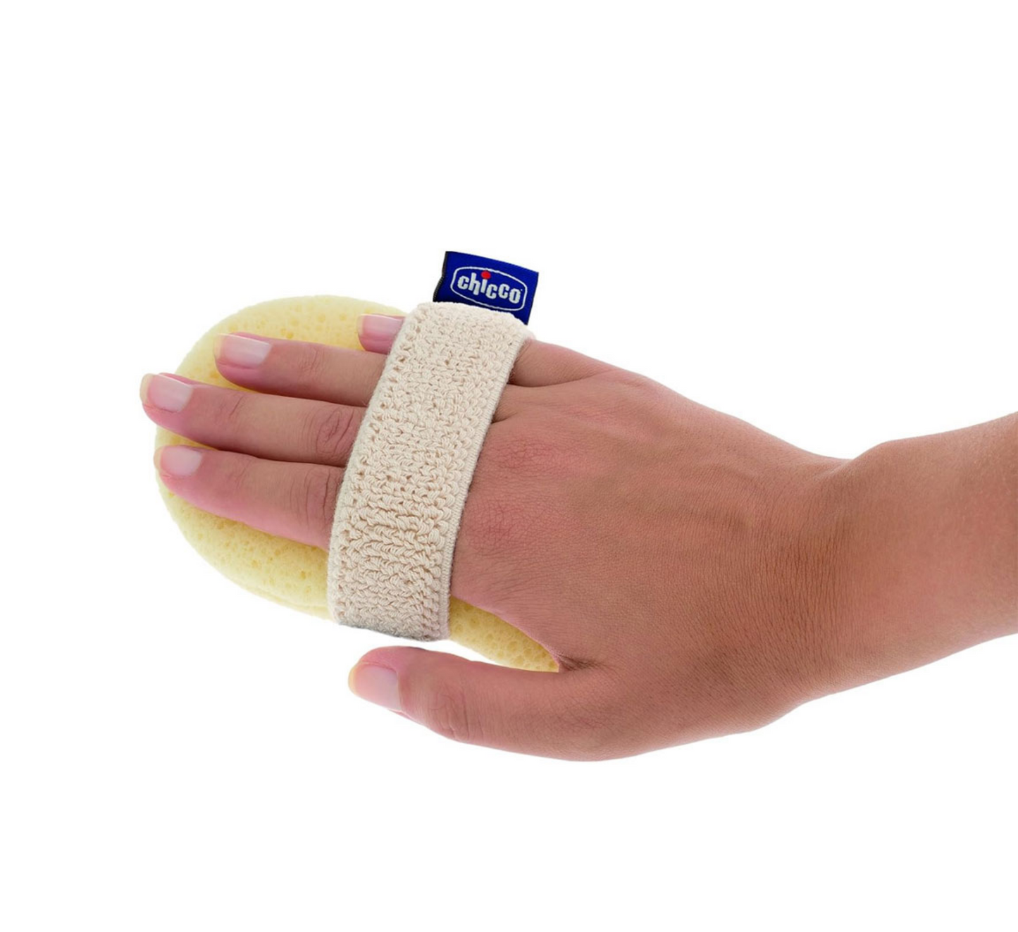 Chicco Sponge Bath Glove 0m+ (sfungjer me doreze)