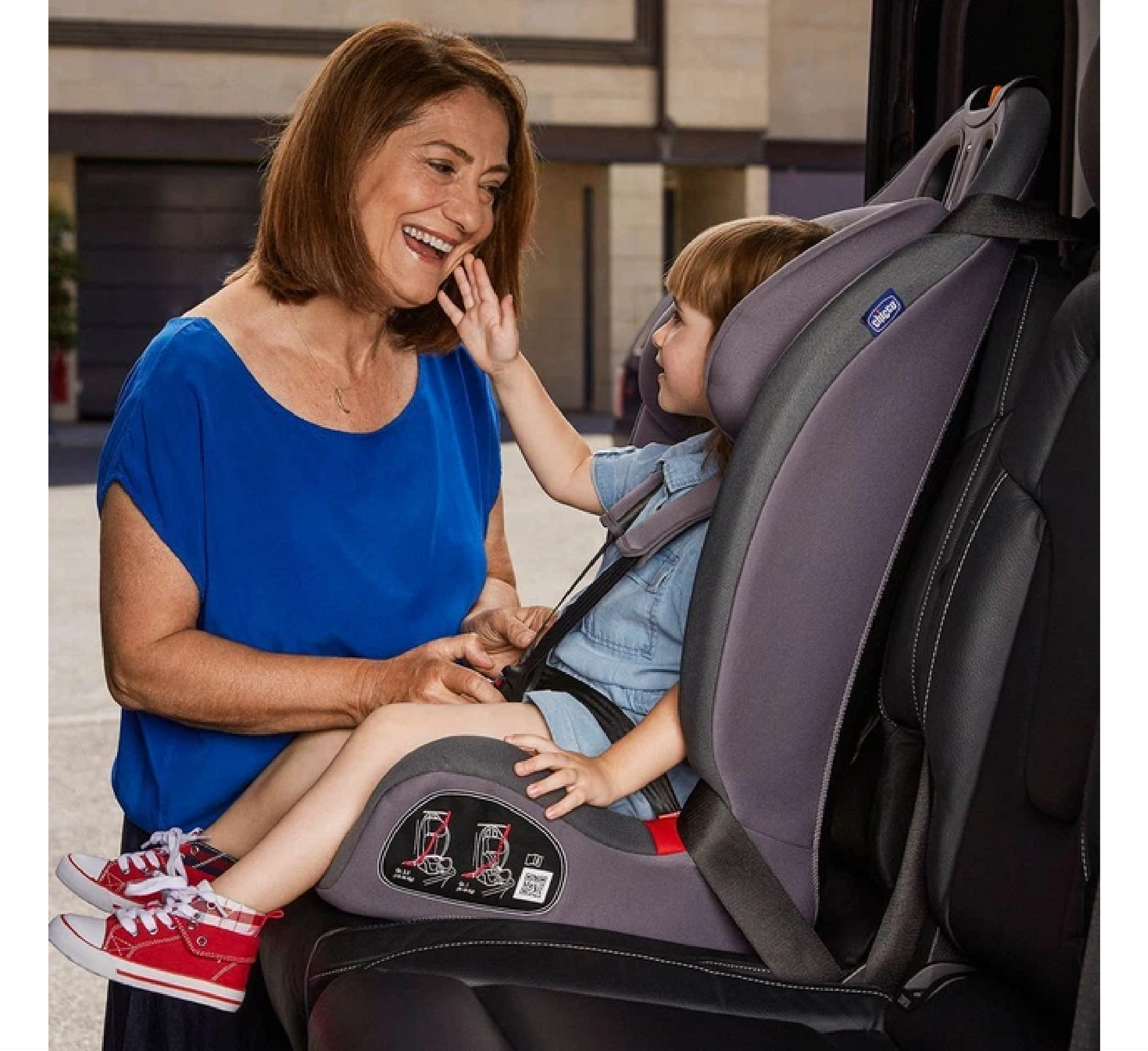 Chicco Gro-Up Black Car Seat (seggiolino)