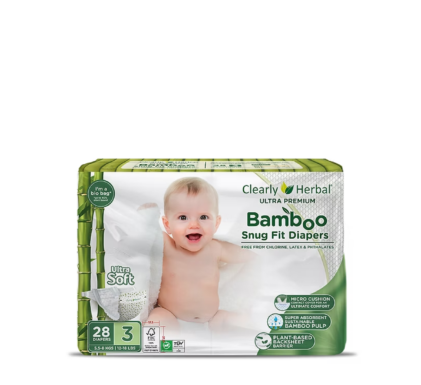 Clearly Herbal Bamboo Diapers