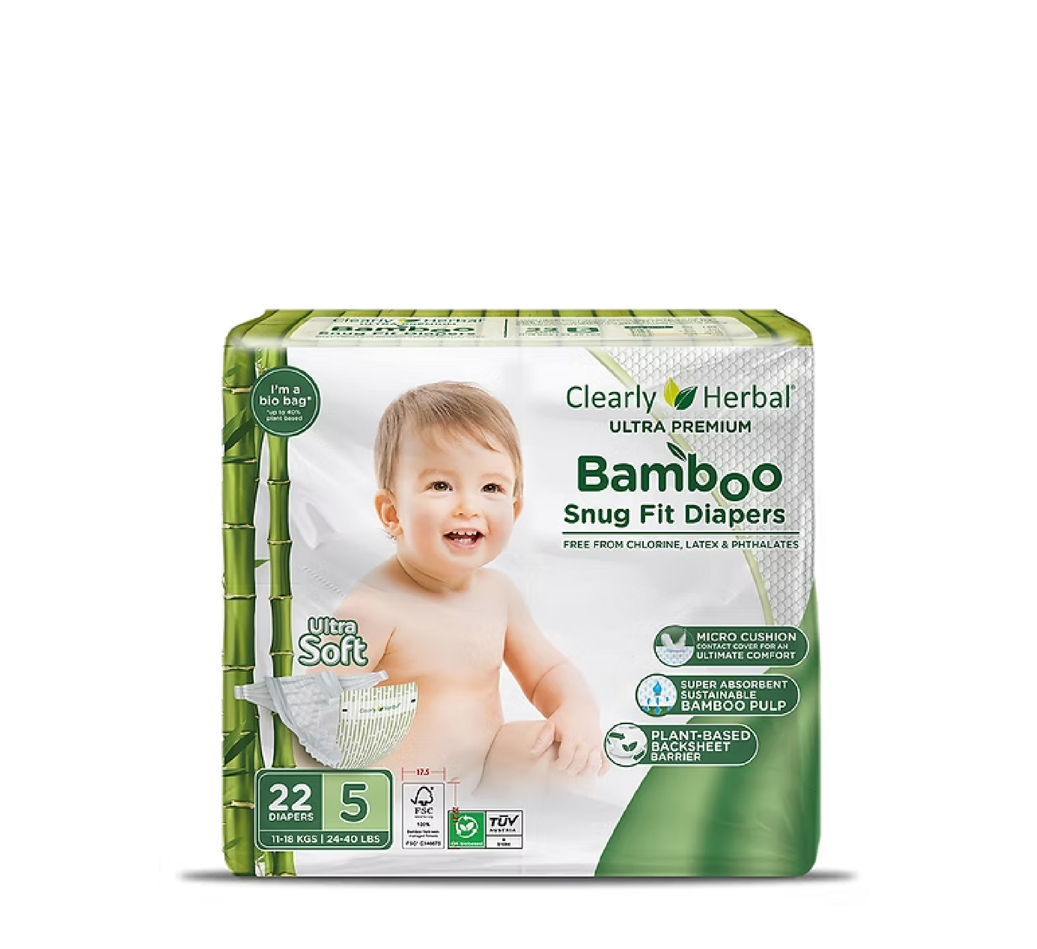Clearly Herbal Bamboo Diapers