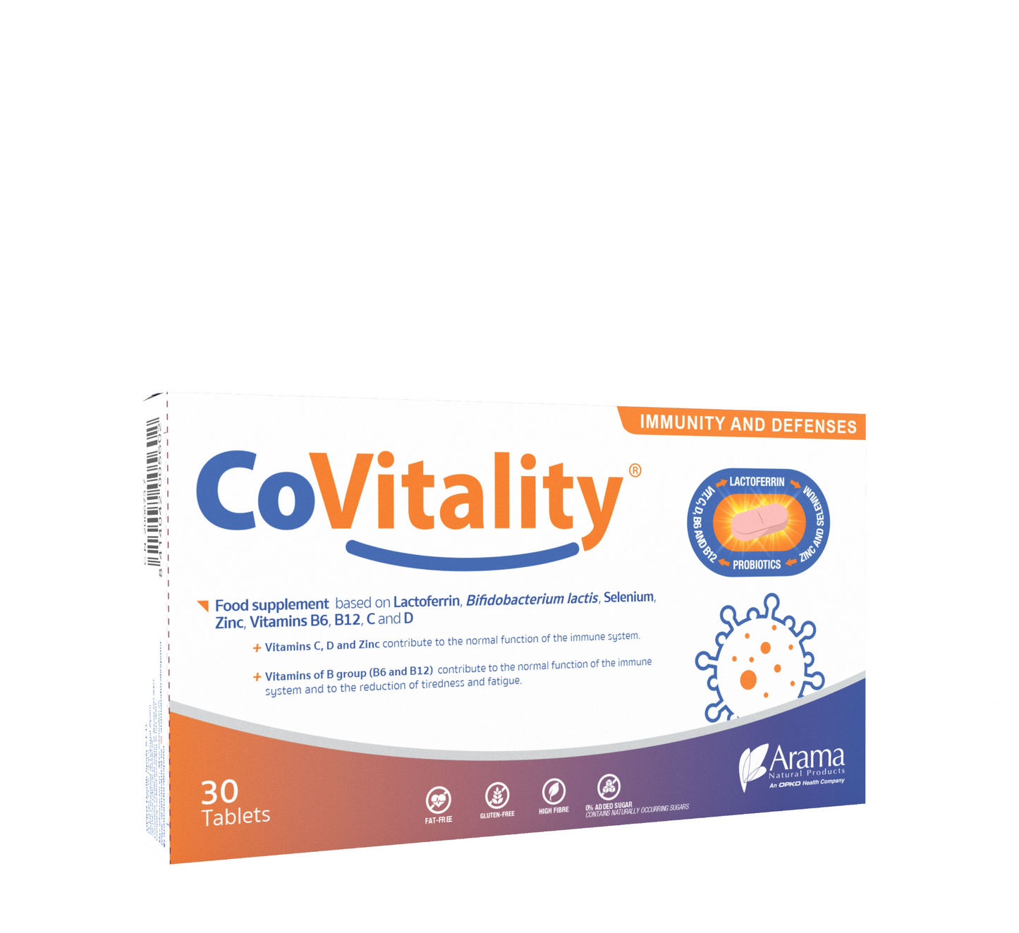 CoVitality Food Supplement *30tabs