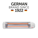 Changing table heater with automatic shutoff