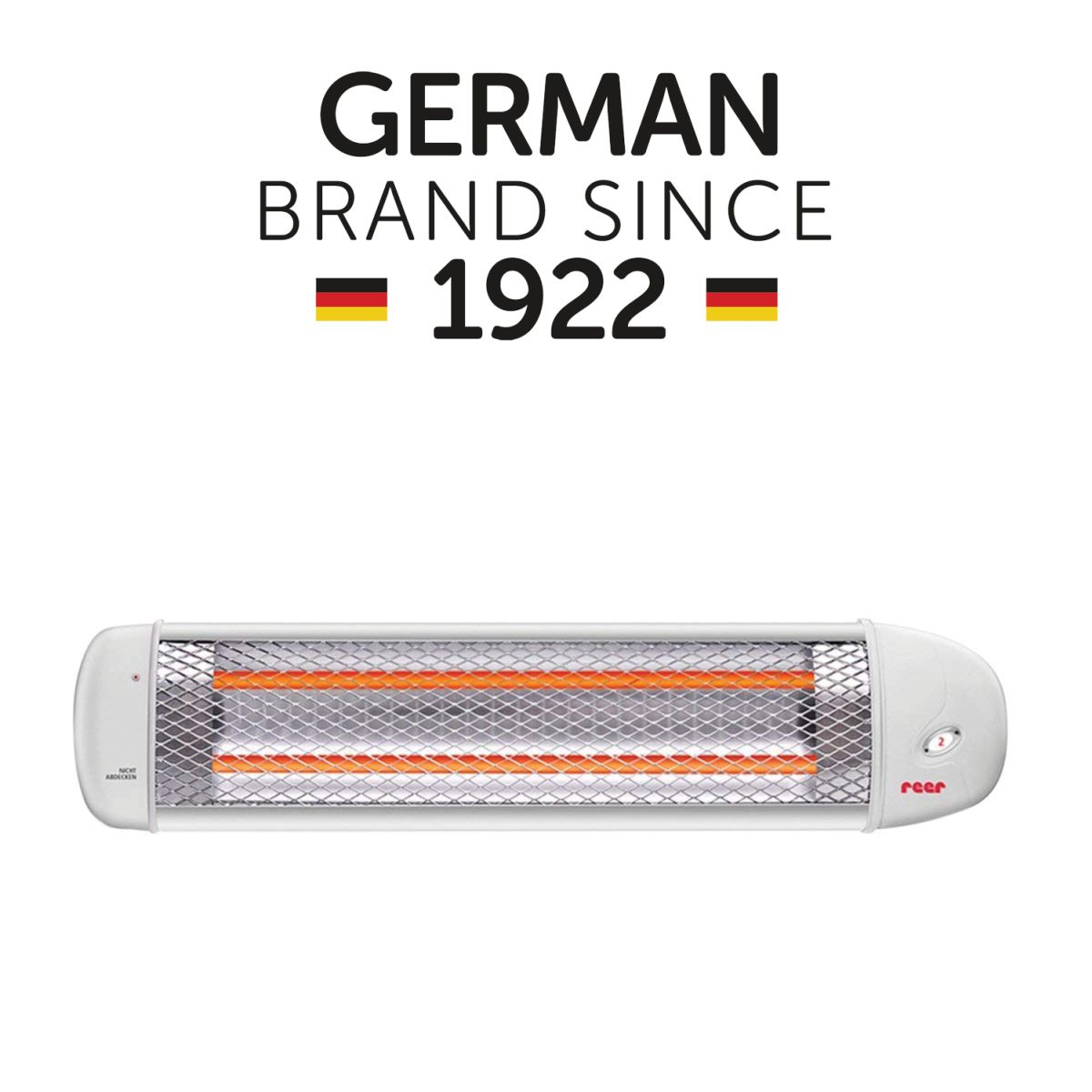 Changing table heater with automatic shutoff