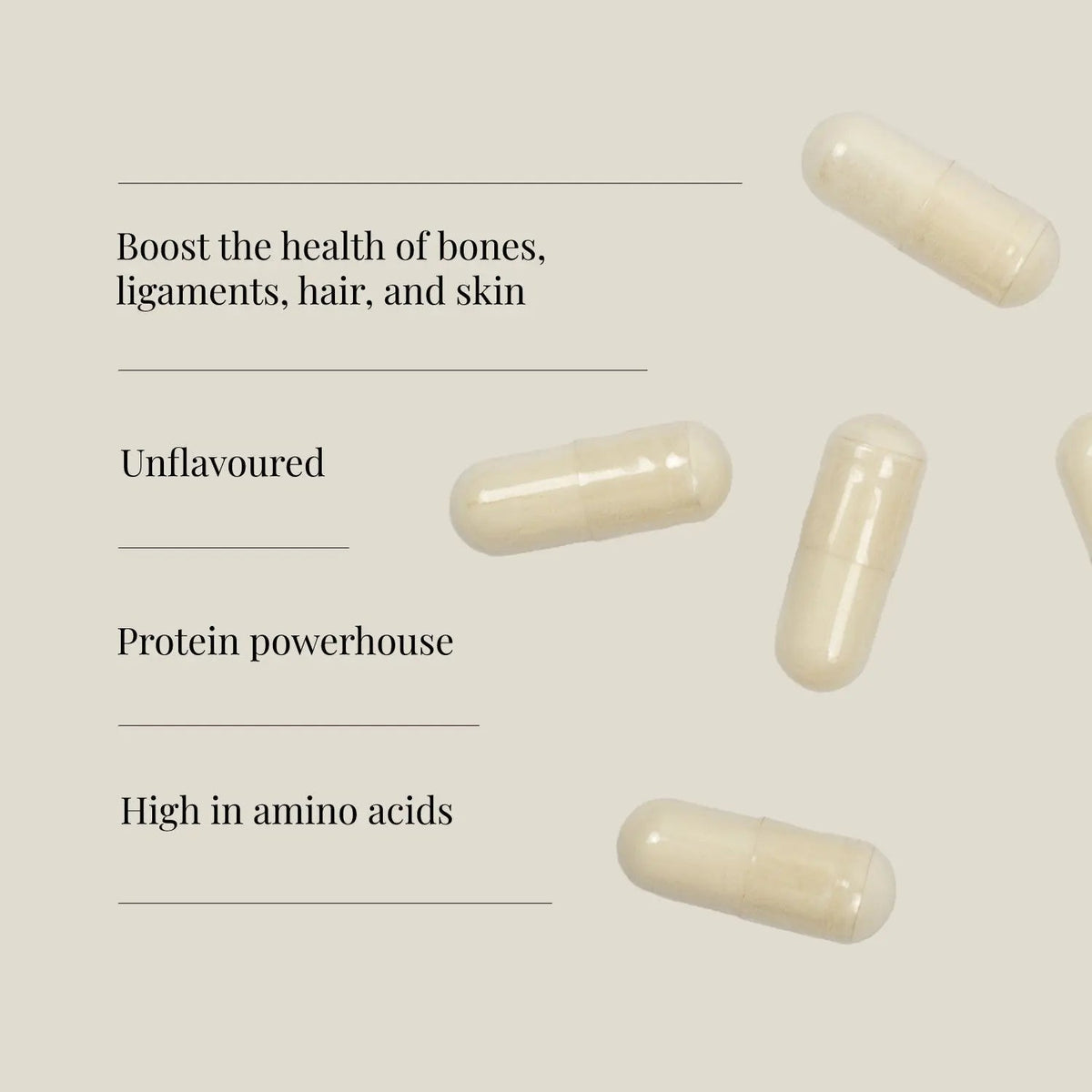 Collagen Peptides - 150 Capsules