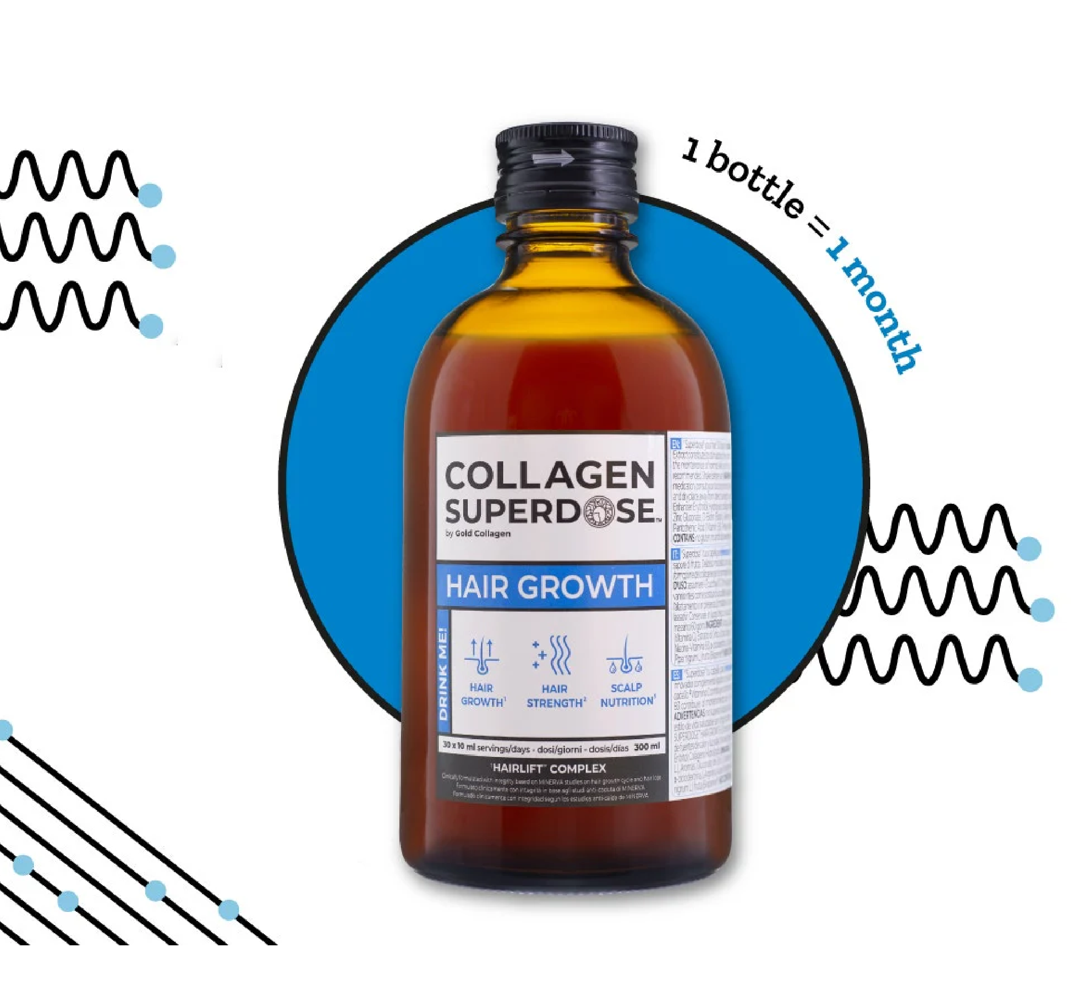 Collagen Superdose Hair Growth *300ml