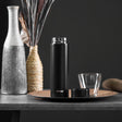 ColourDesign stainless steel vacuum bottle, 450 ml, black