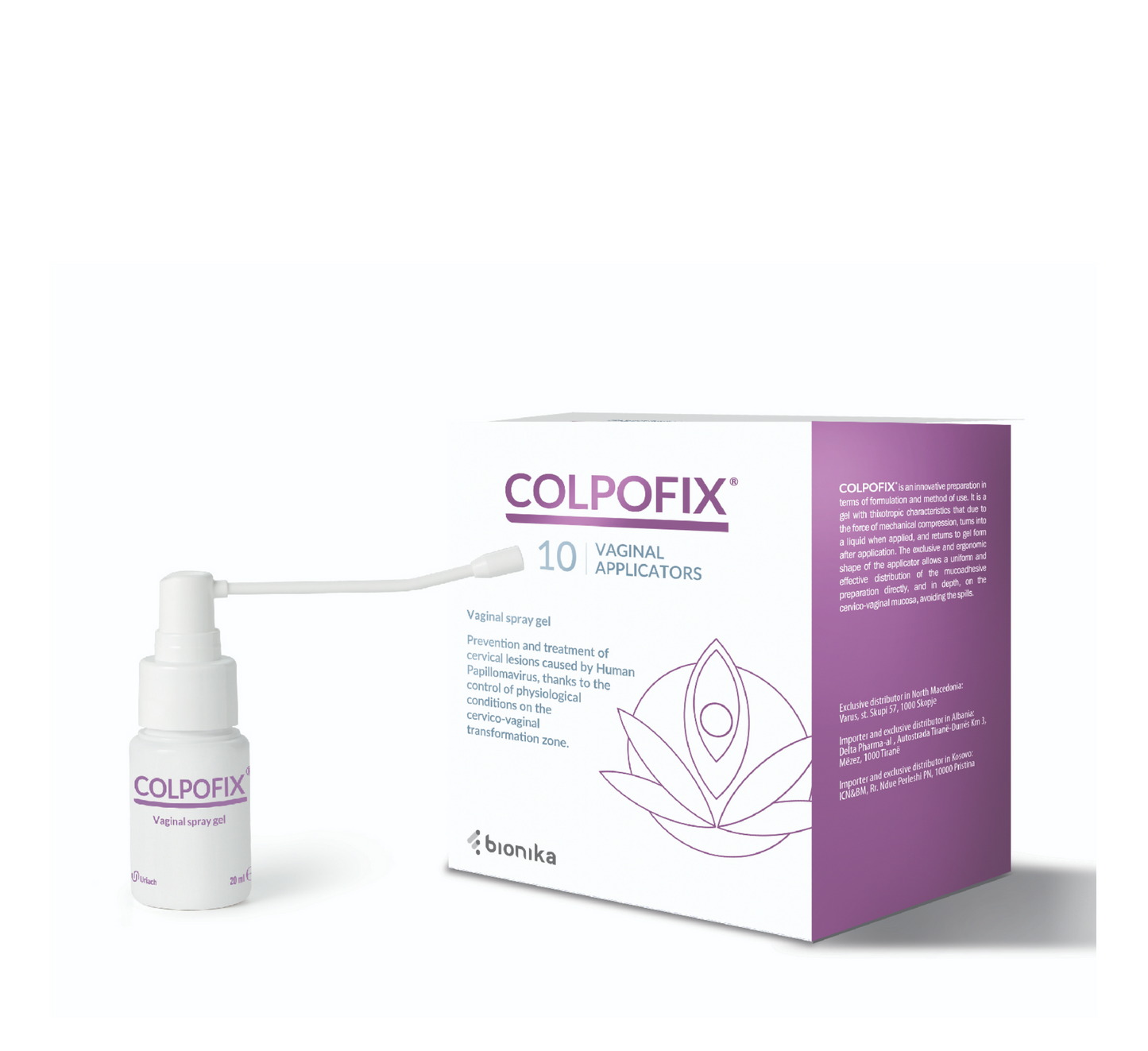 Colpofix Vaginal Spray Gel (*10 vaginal applicators)