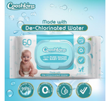 Cooshkins 99.9% Pure Water Baby Wipes *60pcs