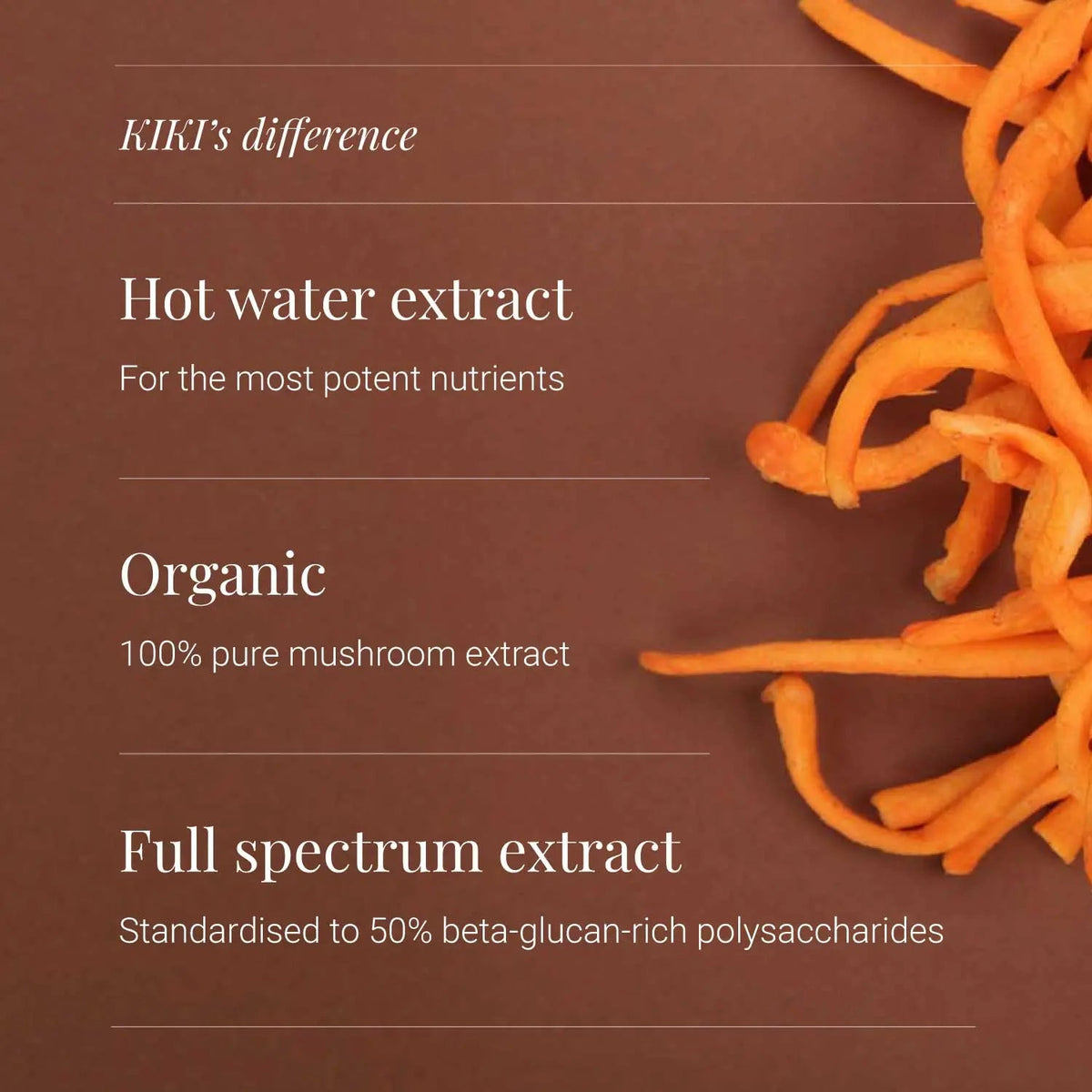 Cordyceps Extract, Organic - 60 Vegicaps