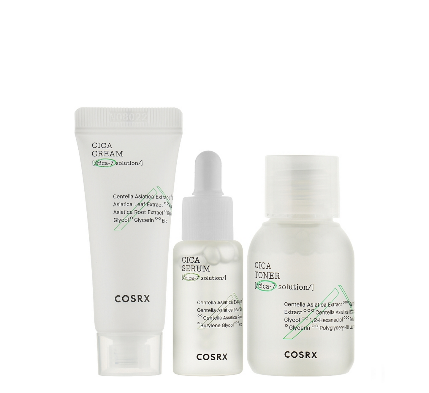 Cosrx Cica-7 Relief Kit (for sensitive skin)