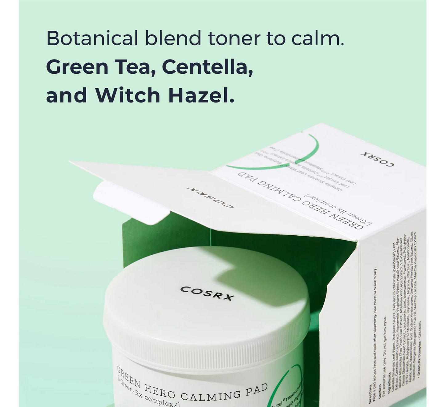 Cosrx Green Hero Calming Pad *70 pads