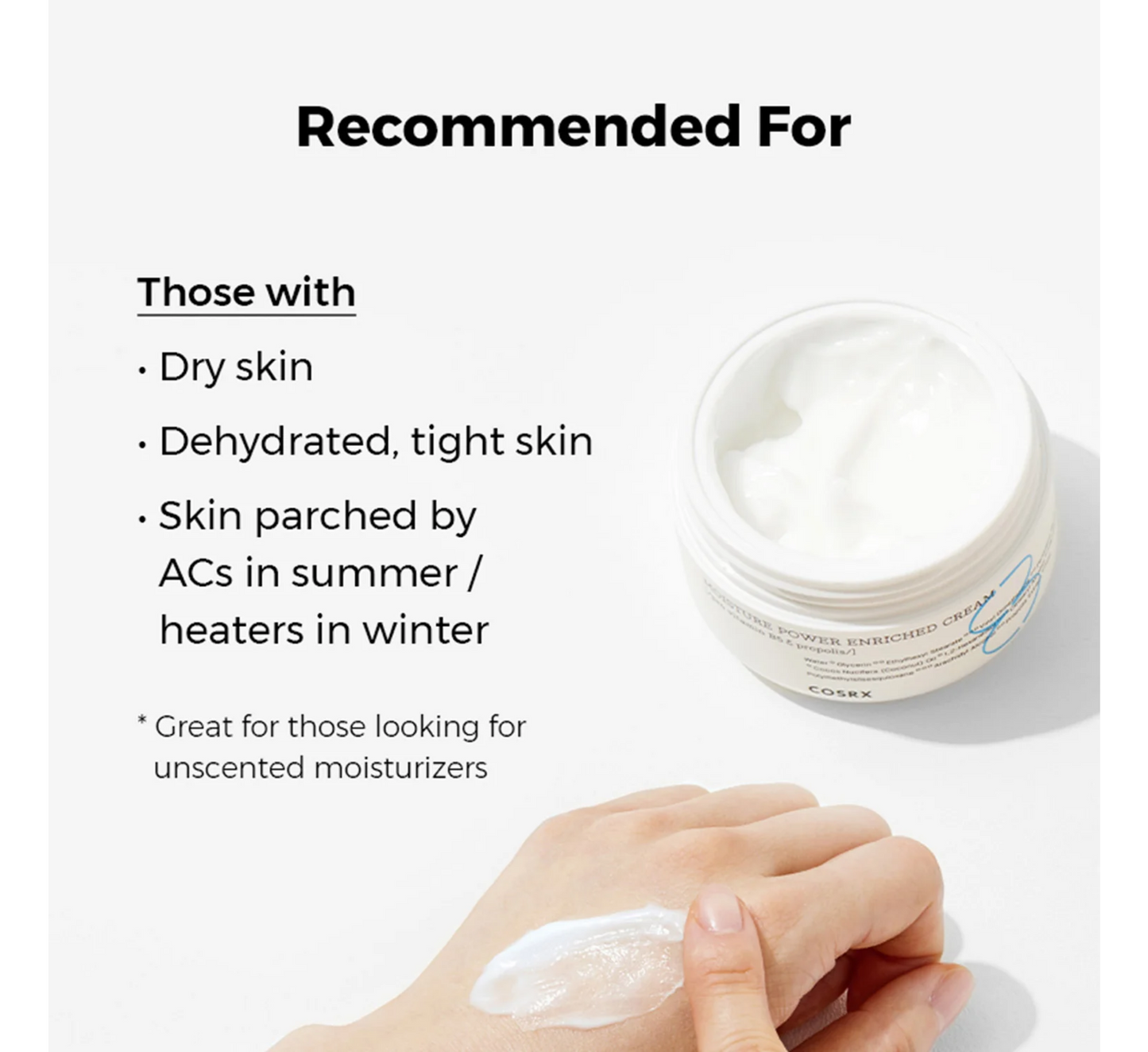 Cosrx Hydrium Moisture Power Enriched Cream *50ml