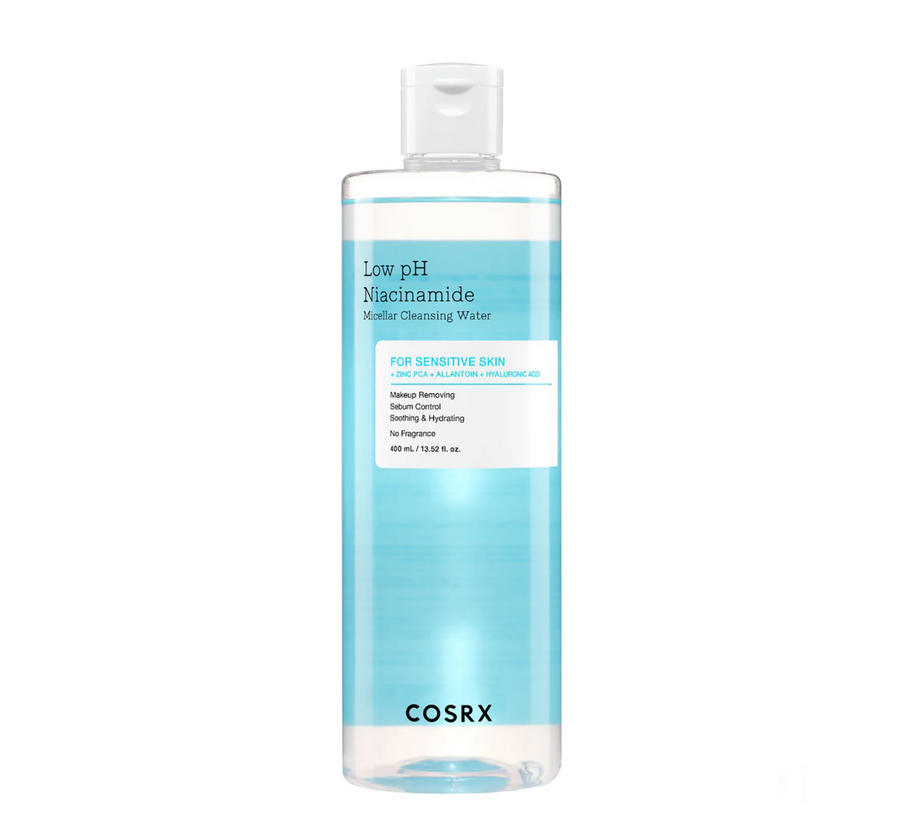 Ujë Pastrues Micelar me Niacinamide me pH të Ulët Cosrx *400ml