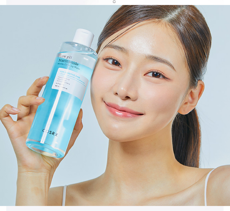 Ujë Pastrues Micelar me Niacinamide me pH të Ulët Cosrx *400ml