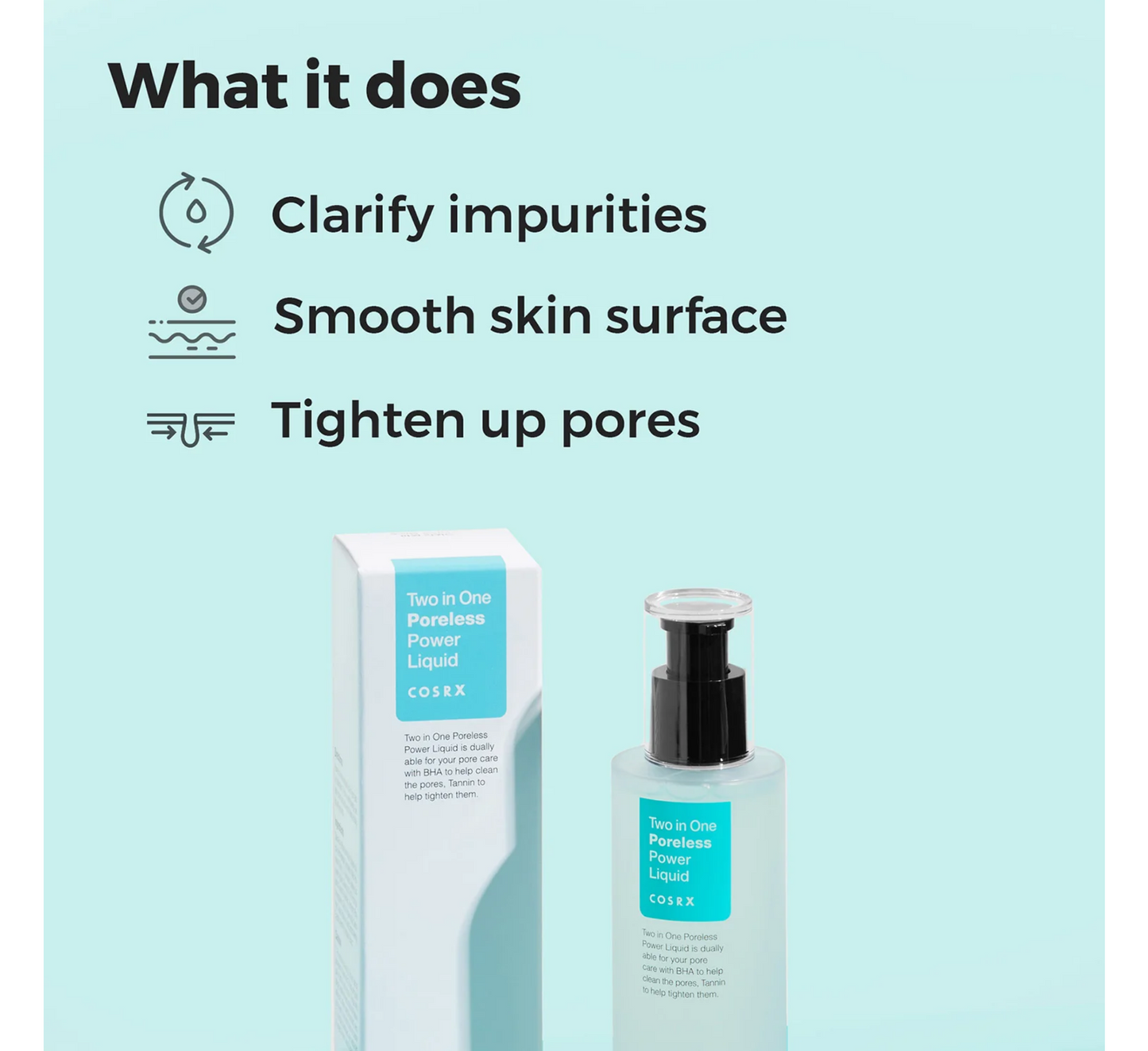 Cosrx Two in One Poreless Power Liquid *100ml