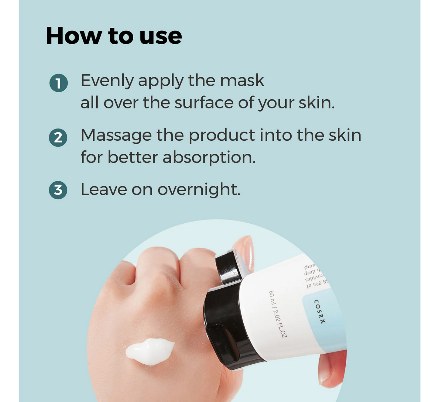 Cosrx Ultimate Nourishing Rice Overnight SPA Mask *60ml