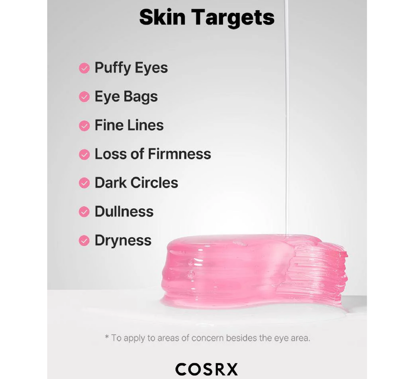 Cosrx The Peptide Collagen Hydrogel Eye Patches *60pcs