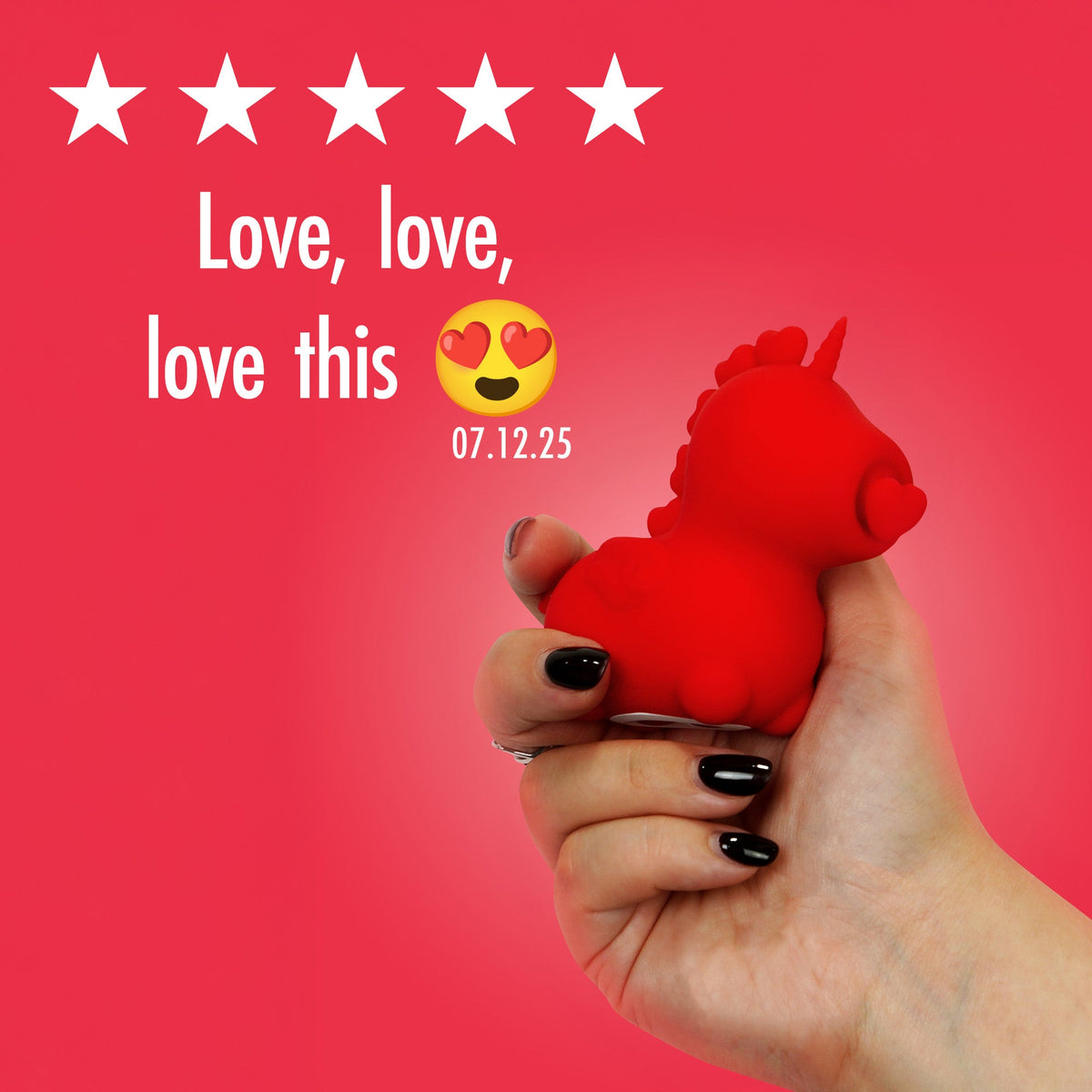 Cupid's Beau Heart-Tongued Vibrator