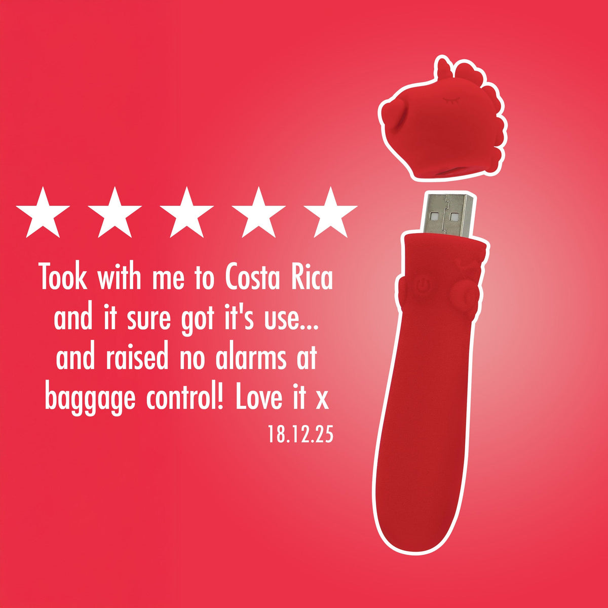 Cupid's Beau USB Bullet Vibrator